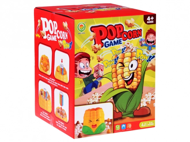 Zručnostní hra popcorn chytni do kelímku