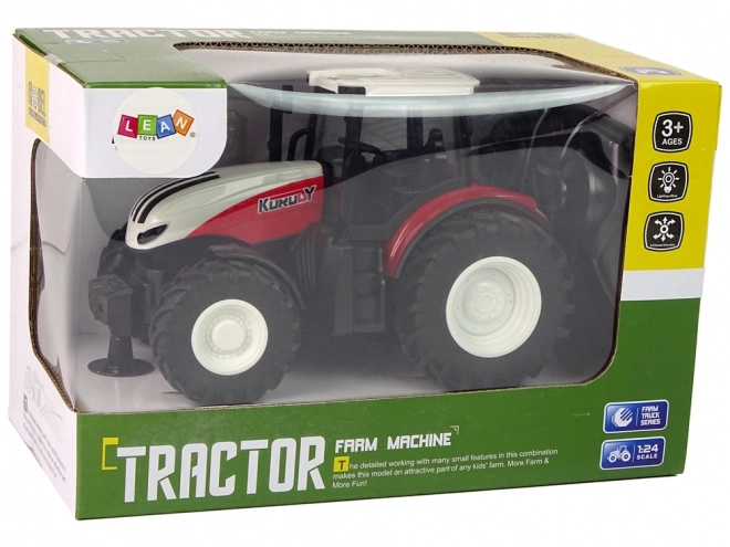 Zemědělský traktor na dálkové ovládání 1:24