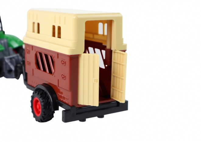 Traktor RC dálkově ovládaný zemědělský stroj Trailer Pilot 1:24