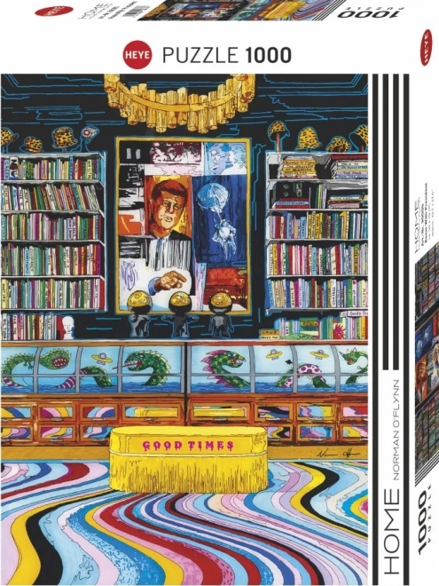 HEYE Puzzle: Pokoj s prezidentem - 1000 dílků