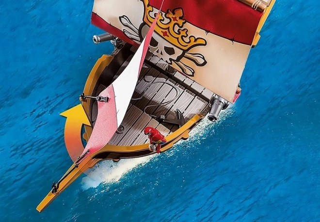 Pirates PLAYMOBIL pirátská loď s figurkami