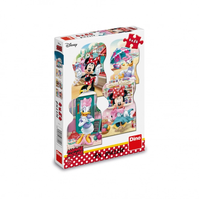 Puzzle Minnie a Daisy v létě