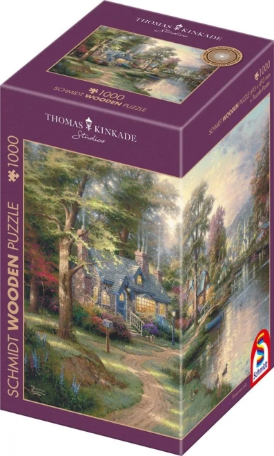 Dřevěné puzzle SCHMIDT Rodné jezero