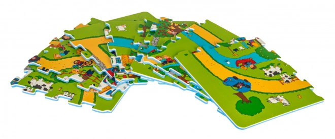 Puzzle Mat Venkovský život