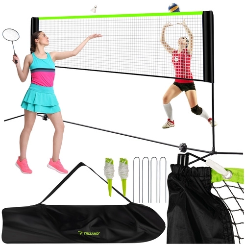 Přenosná sportovní síť na volejbal, badminton a tenis