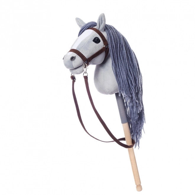 Hobby kůň na tyči Hoppihorse šedý