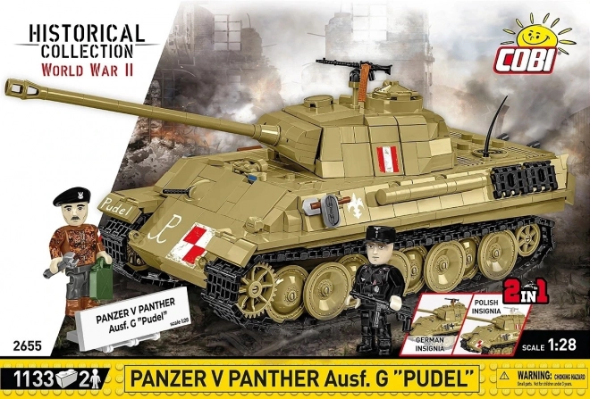 Stavebnice tanku Panther G Pudel od Cobi