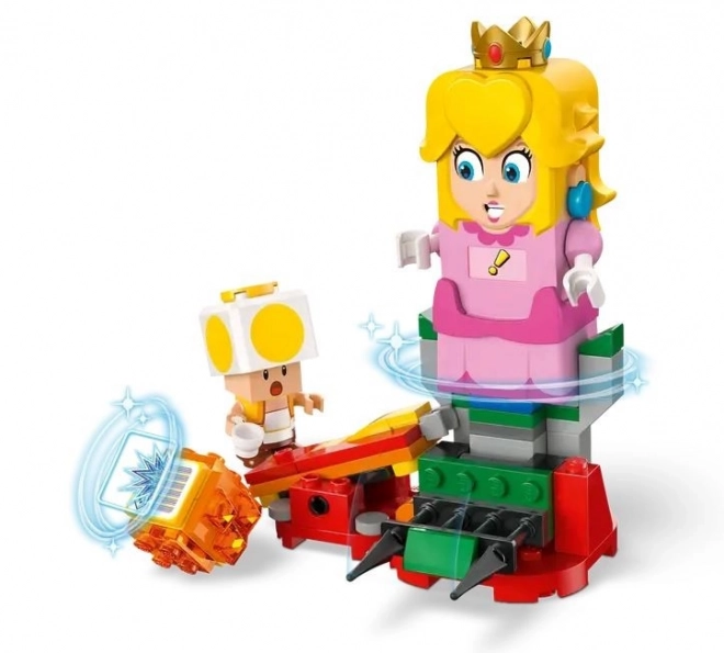 Kostičky LEGO Super Mario: Dobrodružství s interaktivní figurkou LEGO Peach