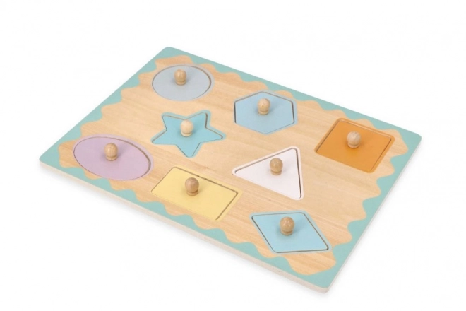 Puzzle s úchyty tvarů