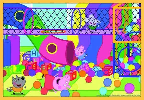 Puzzle 10v1 Peppa Pig