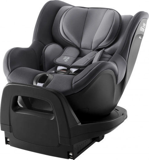 Autosedačka BRITAX RÖMER Dualfix Pro Midnight Grey 40–105 cm s otočnou základnou