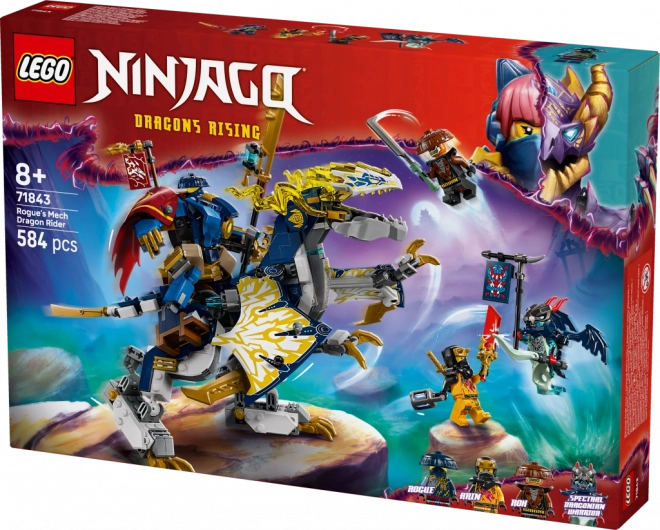 Lego NINJAGO Rogue a robotický dračí jezdec