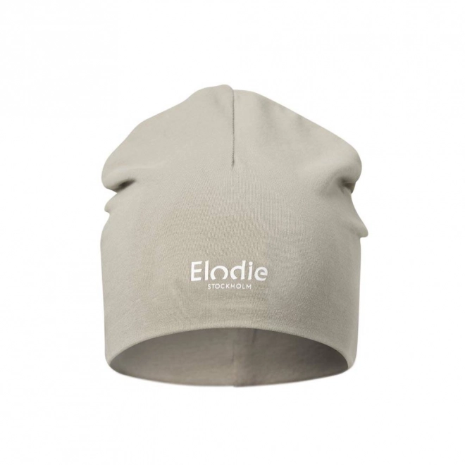 Elodie Details - Čepice - Pebble Green - 6-12 měsíců – Šedá/bílá || Moonshell