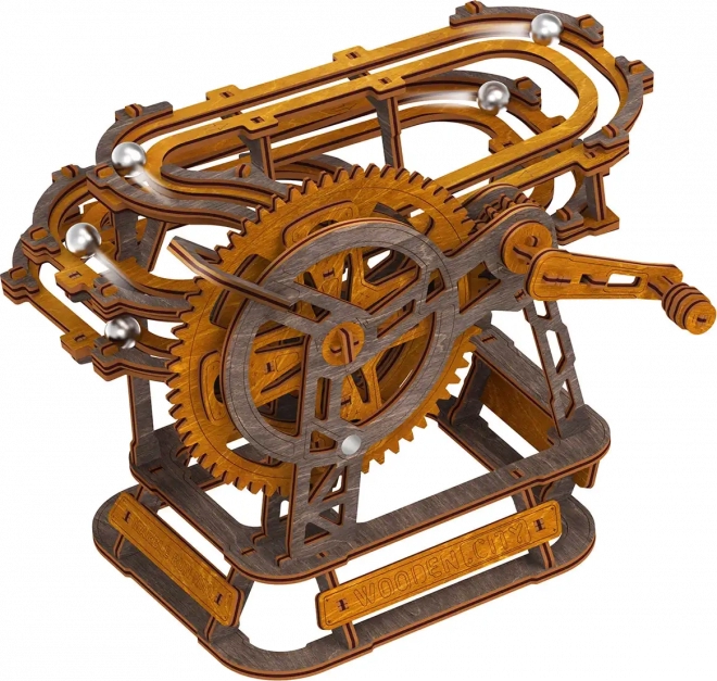 Dřevěná 3D puzzle Kuličková dráha Mini od Wooden City