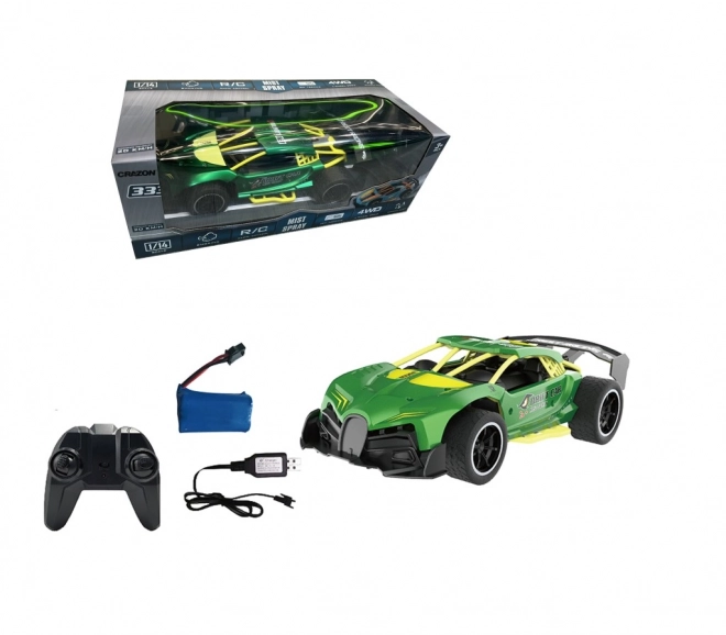 RC auto se zvukovými a kouřovými efekty