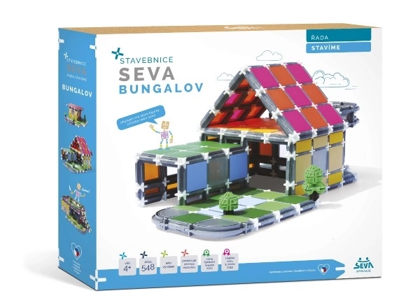 Stavebnice SEVA Stavíme Bungalov