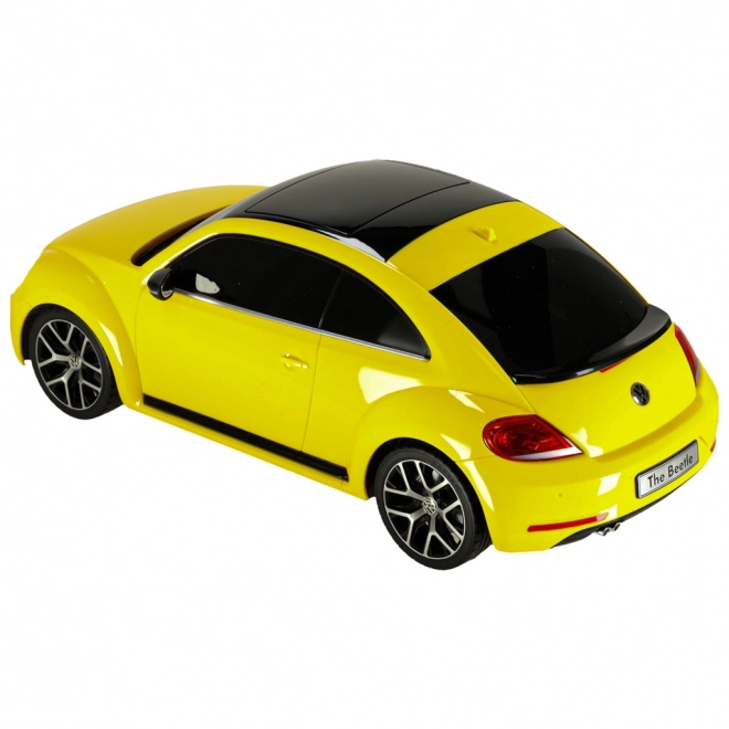 závodní model Volkswagen Beetle na dálkové ovládání - žlutý