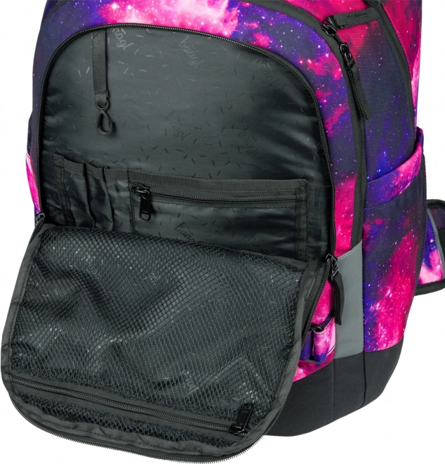 Školní set Baagl Galaxy: batoh, penál, sáček