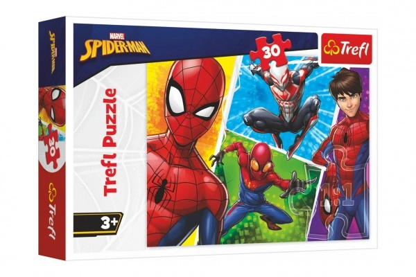 Barevné ilustrace Spider-Mana