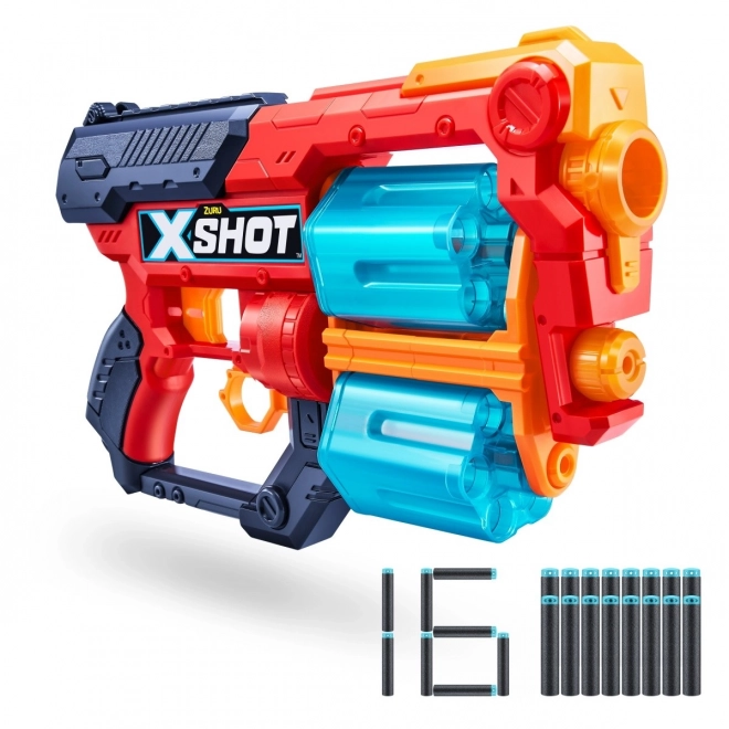 Wyrzutnia X-Shot Excel Xcess (16 šipek) oranžová