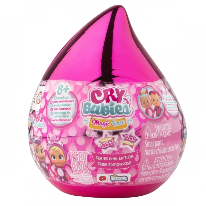 Cry Babies Magic Tears Růžová edice