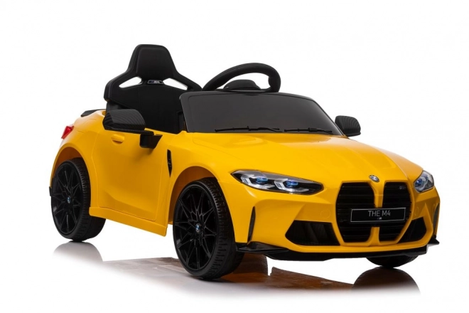 Bmw M4 baterie Auto žlutá