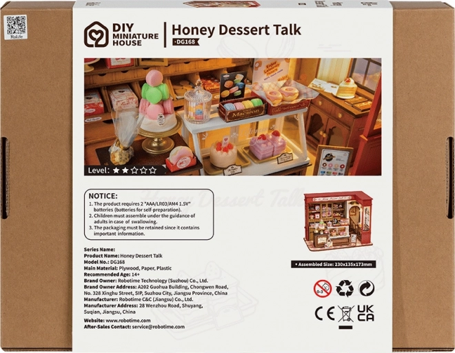 Rolife DIY 3D dřevěné puzzle Cukrárna