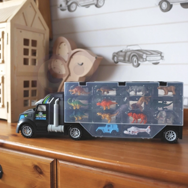 Woopie nákladní auto s dinosaury