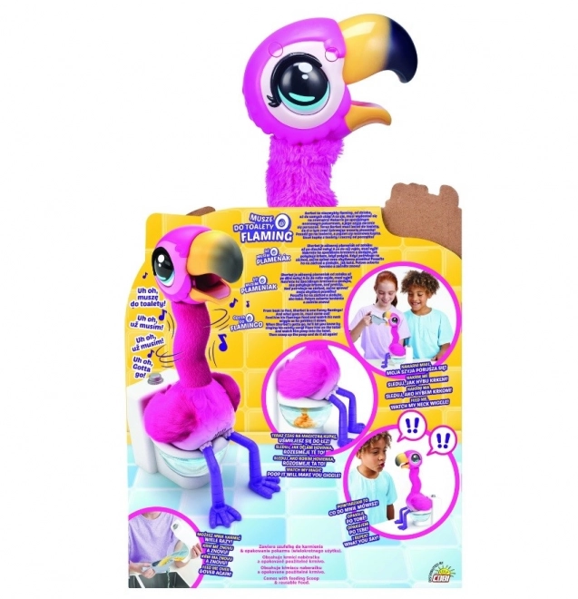 Malá živá zvířata Flamingo