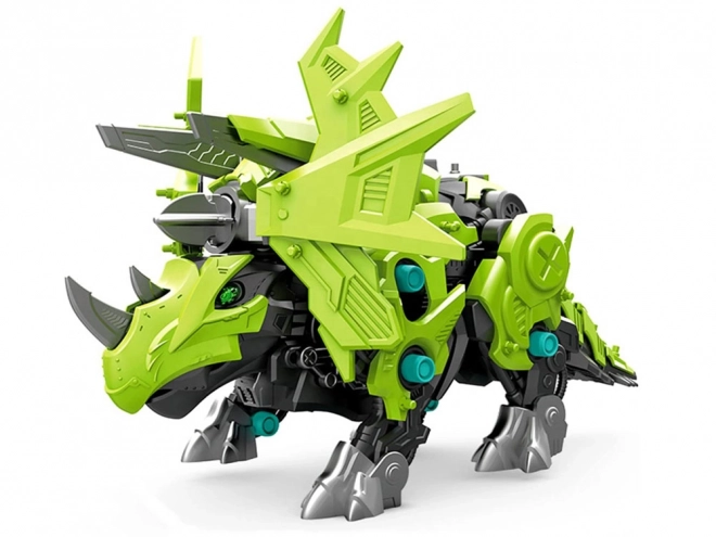 Pohyblivý model mechanického robota Triceratopse