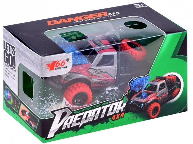 Auto Predator 4x4 kaskadérská jízda – Červená