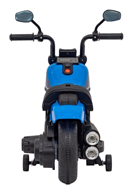 Motocikel Chopper FASTER – Modrý