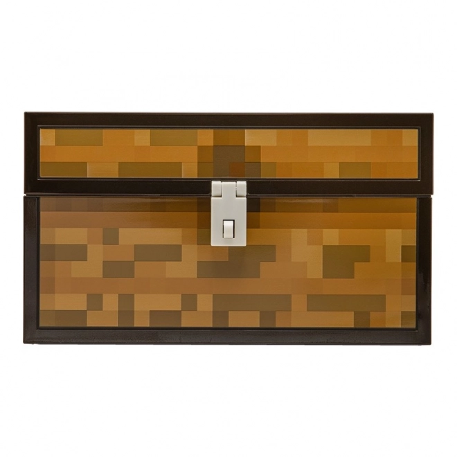 Pokladnička ve stylu truhly Minecraft