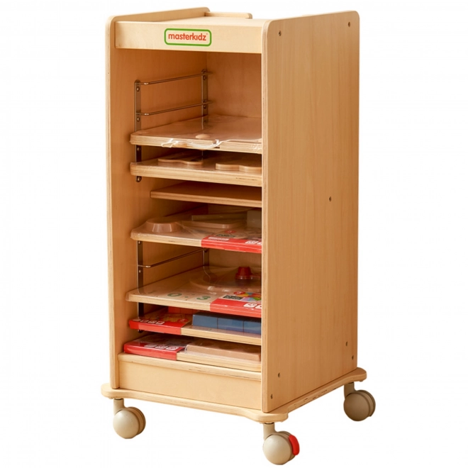 Úložná skříňka pro vzdělávací tabulky