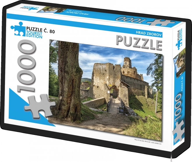 Tourist Edition puzzle Hrad Zborov 1000 dílků