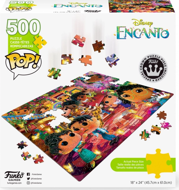 Puzzle POP! Encanto 500 dílků