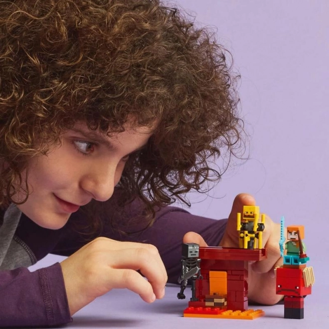 LEGO Minecraft Bitva na mostě v Netheru
