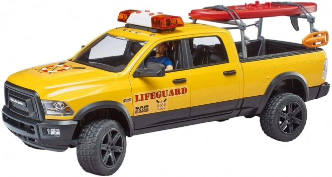 Bruder Dodge RAM pobřežní hlídka se záchranářem a příslušenstvím