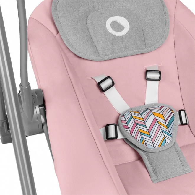 LIONELO Dětské houpací křesílko Otto – Pink Baby