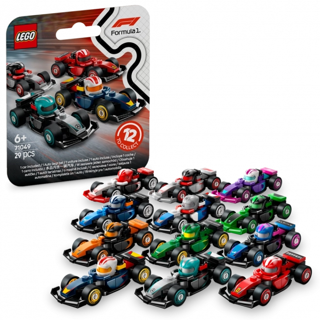 Lego sběratelská závodní auta F1
