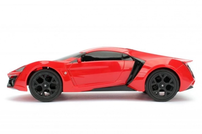 Rychle a zběsile auto na dálkové ovládání Lykan Hypersport