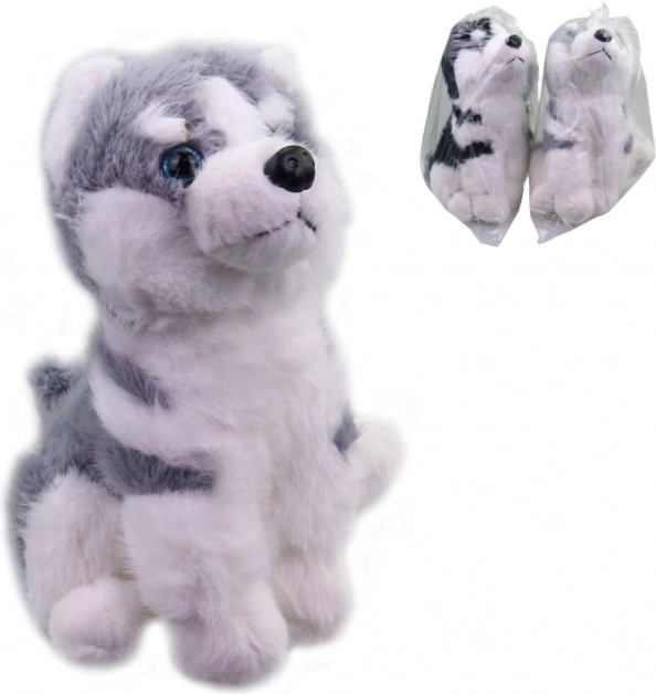 Plyšový pejsek Husky 25 cm