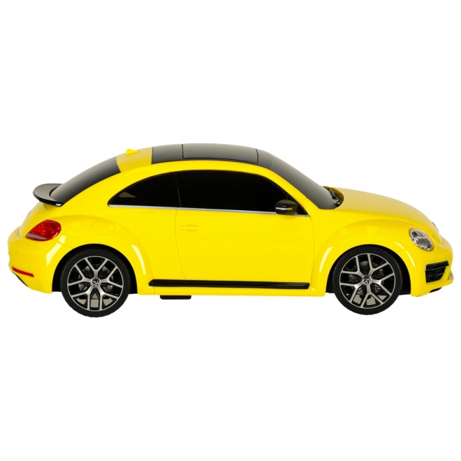 závodní model Volkswagen Beetle na dálkové ovládání - žlutý