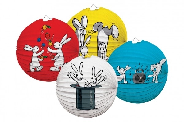 Lampion koule s motivem Bob a Bobek