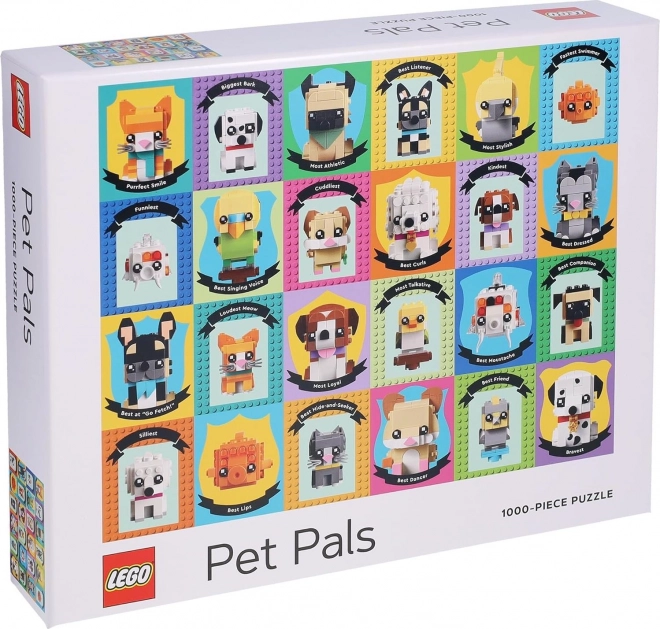 Puzzle LEGO Zvířecí Kamarádi 1000 Dílů