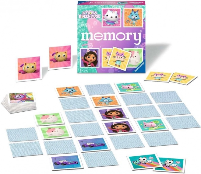 RAVENSBURGER Pexeso Gábinin kouzelný domek