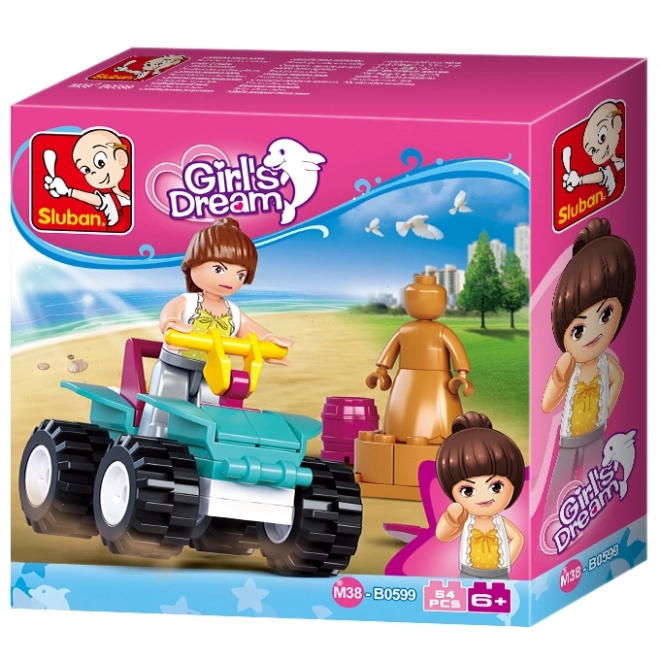 Plážová čtyřkolka Sluban Girl's Dream