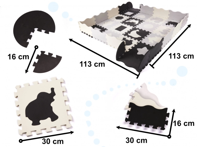 Edukativní puzzle podložka pro děti