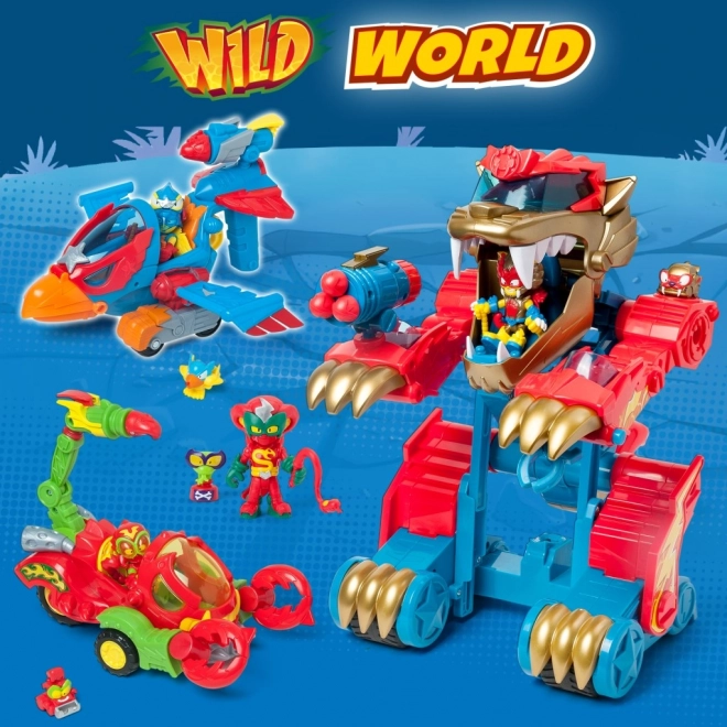 Herní sada SuperThings Wild Tigerbot