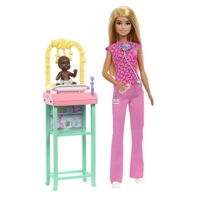Barbie herní set - pediatrička
